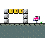 Donut Plains 2 (Sub Area) - Super Mario World