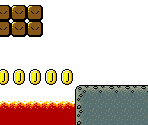 Vanilla Secret 2 (Sub Area) - Super Mario World