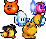 Normal Enemies - Kirby Super Star Ultra