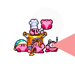 Cook, Copy, Crash, Mike and Sleep Kirby - Kirby Super Star Ultra