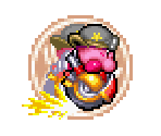 Wheelie Rider - Kirby Super Star Ultra