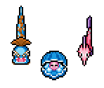 Clamperl, Huntail & Gorebyss - Pokémon Mystery Dungeon: Explorers of Time / Darkness
