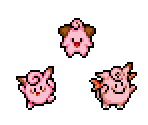 Cleffa, Clefairy & Clefable - Pokémon Mystery Dungeon: Explorers of Time / Darkness