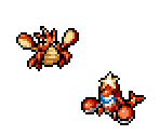 Corphish & Crawdaunt - Pokémon Mystery Dungeon: Explorers of Time / Darkness