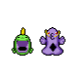 Gulpin & Swalot - Pokémon Mystery Dungeon: Explorers of Time / Darkness