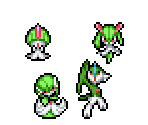 Ralts, Kirlia, Gardevoir & Gallade - Pokémon Mystery Dungeon: Explorers of Time / Darkness