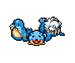 Spheal, Sealeo & Walrein - Pokémon Mystery Dungeon: Explorers of Time / Darkness