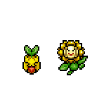 Sunkern & Sunflora - Pokémon Mystery Dungeon: Explorers of Time / Darkness