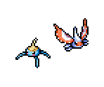 Surskit & Masquerain - Pokémon Mystery Dungeon: Explorers of Time / Darkness