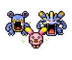 Whismut, Loudred & Exploud - Pokémon Mystery Dungeon: Explorers of Time / Darkness