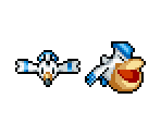 Wingull & Pelipper - Pokémon Mystery Dungeon: Explorers of Time / Darkness