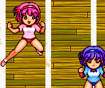 Left and Right Jumping Girl - Bishi Bashi Special