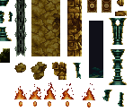 Abandoned Mines Objects - Castlevania: Symphony of the Night