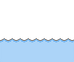 Cookie Mountain (Sub Area) - Scrolling Water Overlay - Super Mario World