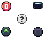 Controller Buttons - Vibrant Venture (Demo)