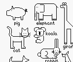 Mario Paint Animals Coloring Page (Expanded) - Mario Customs