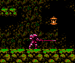 Lance Outsider - Bloodstained: Curse of the Moon