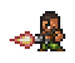 Barret Wallace (FF4 / 5 Style) - Final Fantasy 7 Customs