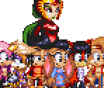 Iron Queen, Monkey Khan, & Dragon Kingdom - Sonic the Hedgehog Media Customs