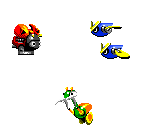 Collision Chaos Badniks - Sonic the Hedgehog CD