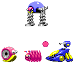 Quartz Quadrant Badniks - Sonic the Hedgehog CD