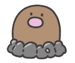 #050 Diglett - Pokémon Smile