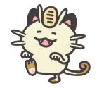 #052 Meowth - Pokémon Smile