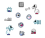 Dry Bones & Boo Variants - Super Mario World
