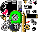 Object Enemies & Hazards - Super Mario World