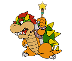 Bowser (Paper Mario 64) (Paper Mario-Style, 1 / 2) - Paper Mario Customs
