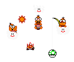 Lakitu & Spiny - Super Mario World