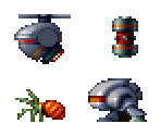 Enemies - Turrican II: The Final Fight