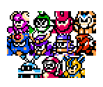 Editor Icons (Bosses) - Mega Man Maker