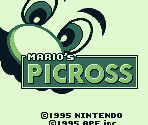 Title Screen - Mario's Picross