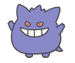 #094 Gengar - Pokémon Smile