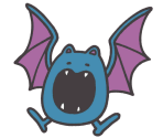 #042 Golbat - Pokémon Smile
