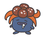 #044 Gloom - Pokémon Smile