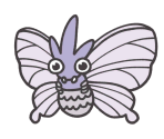 #049 Venomoth - Pokémon Smile