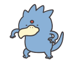 #055 Golduck - Pokémon Smile