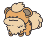 #058 Growlithe - Pokémon Smile