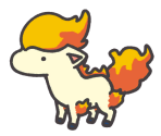 #077 Ponyta - Pokémon Smile