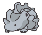 #111 Rhyhorn - Pokémon Smile