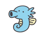 #116 Horsea - Pokémon Smile