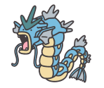 #130 Gyarados - Pokémon Smile