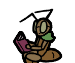 Reading Ant - Bug Fables: The Everlasting Sapling