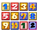 Dice Blocks & Numbers - Mario Party 3