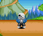 Sans (Dr. Robotnik's Mean Bean Machine-Style) - Undertale Customs