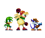 Fang, Bean, & Bark - Sonic Mania