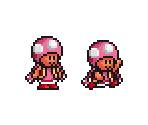 Toadette (SMB3 SNES-Style) - Mario Customs