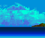 Turtle Islands (Background) - Ecco Jr.